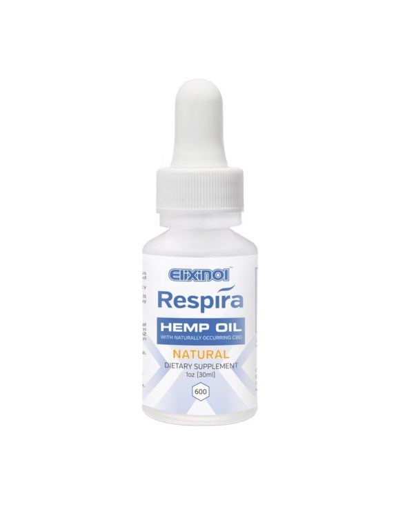 Respira Hemp Oil 600mg – Natural Flavor CBD Oil