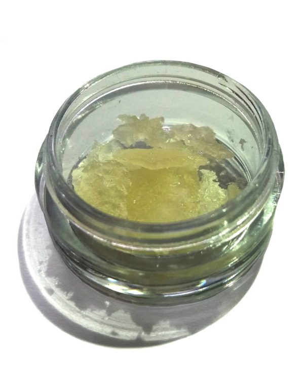 Hempoil Wax CBD & CBG Crumble | Og Kush Terpenes concentrate container.