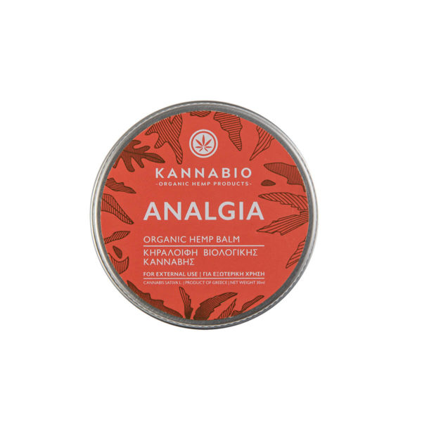 Κεραλοιφή Κάνναβης Kannabio | Analgia - 30ml Προϊόντα Κάνναβης