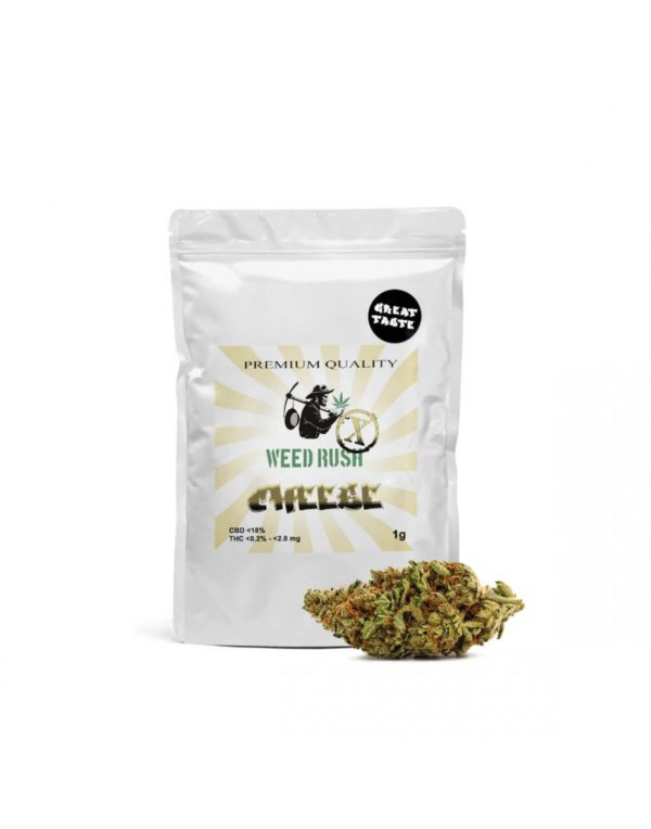 Weed Rush - Cheese CBD Flowers 1gr