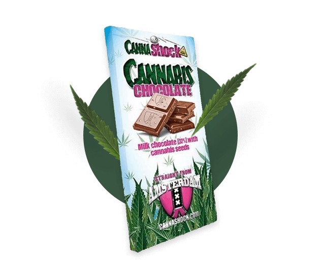 Chocolate & Energy Bars Cannabis Products - Hempoilshop®