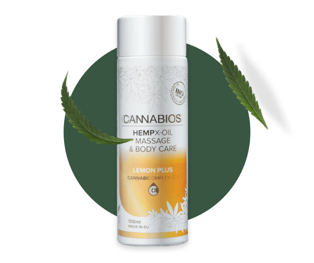 CBD Massage oil product