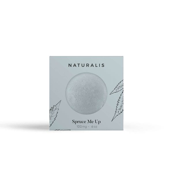 CBD Bath Βombs | Spruce Me Up - 100mg from naturalis London for an ultimate and peaceful bath experience.