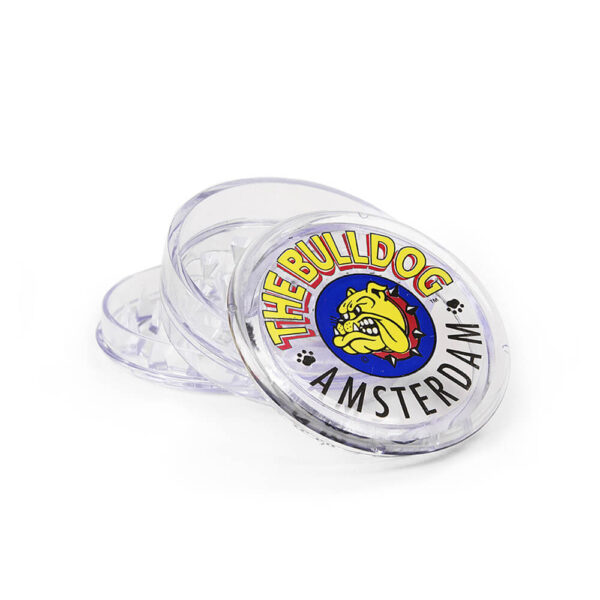 The Bulldog Amsterdam Grinder 60mm 3 Parts 1 piece for grinding tobacco with 3 parts.