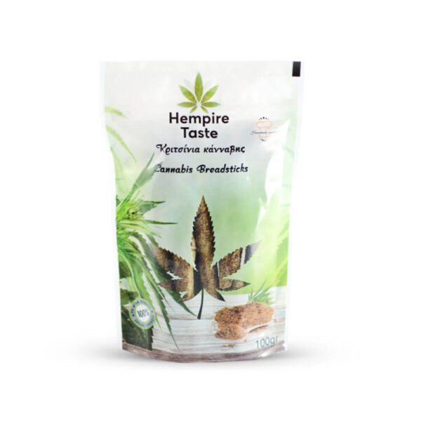 Hempire Taste | Cannabis Breadsticks - 100gr handmade in Greece.