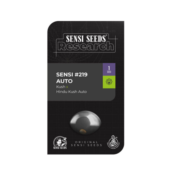 Sensi 219 Auto Seeds [Kush x Hindu Kush Auto] cannabis autoflowering seeds