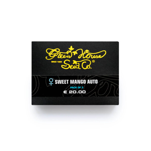 Green House Seeds | Autoflowering Cannabis Seeds – Sweet Mango Auto – 3pcs - packaging photo