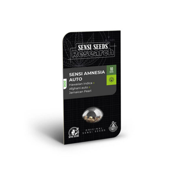 Sensi Seeds | Autoflowering Cannabis Seeds – Sensi Amnesia Auto – 3pcs - packaging photo