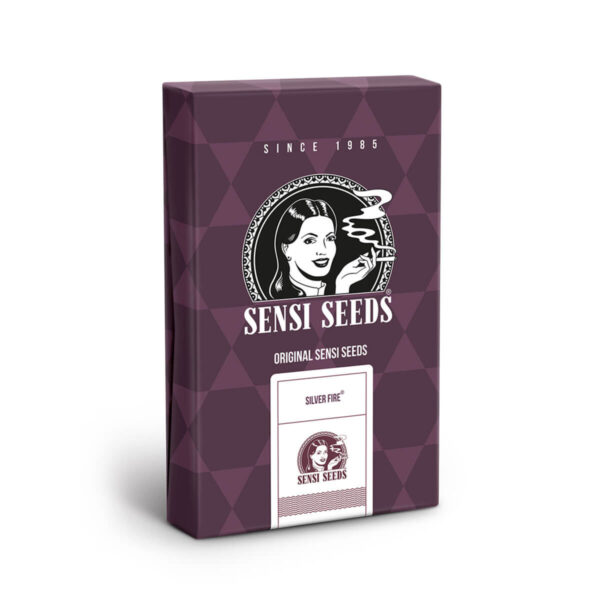 Sensi Seeds | Θηλυκοί Σπόροι Κάνναβης - Silver Fire συσκευασία σπόρων.