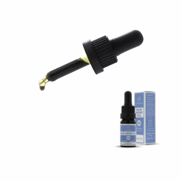 Endoca RAW CBD Oil Cannabis Oil 1000mg (CBD+CBDa) 10% - 10ml dropper of pharmaceutical Cannabis oil.