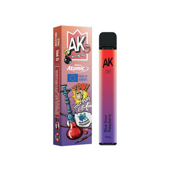 AK e-Shisha - Disposable Pen Vape Raspberry Ice without nicotine. Best Price Europe