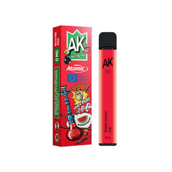 AK e-Shisha Ηλεκτρονικό Ναργιλέ Watermelon Ice - Ηλεκτρονικό Τσιγάρο Μιας Χρήσης (Nicotine Free) - AK / AROMA KING Κύπρος