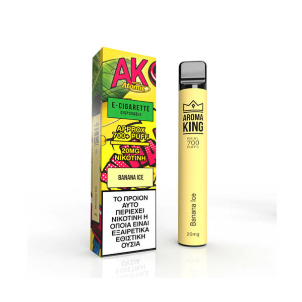 AK Electronic Cigarette Banana Ice with 20mg Nicotine - 2ml wholesale and retail.