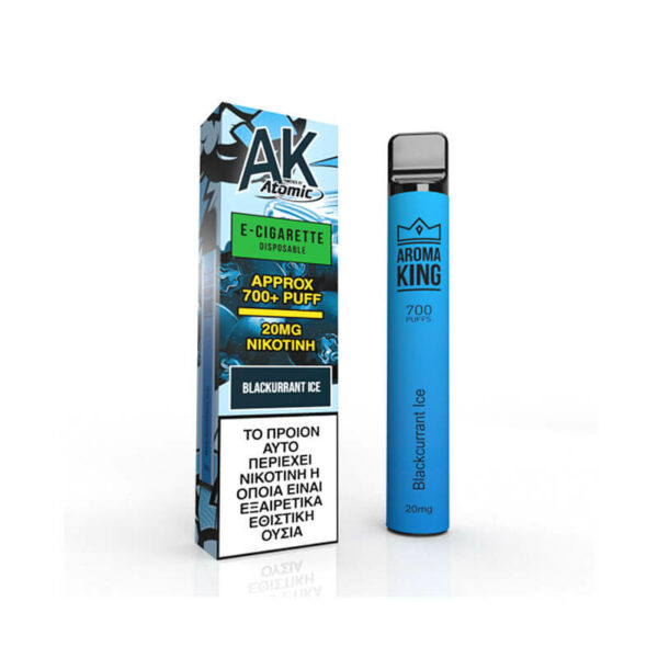 AK Electronic Cigarette Blackcurrant Ice with 20mg Nicotine - 2ml wholesale and retail.