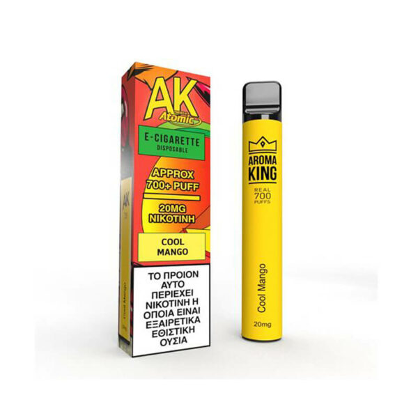 AK Electronic Cigarette Cool Mango with 20mg Nicotine - 2ml wholesale and retail.