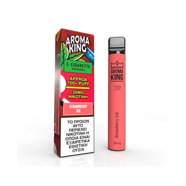 AK Electronic Cigarette Strawberry Ice with 20mg Nicotine - 2ml wholesale and retail.