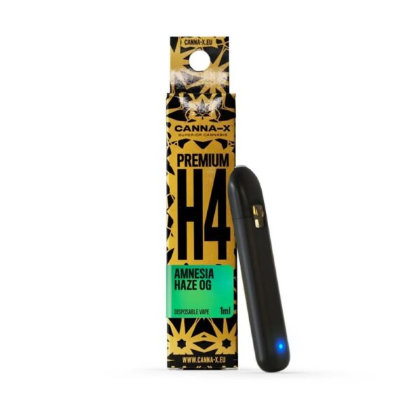 Best H4-CBD Vape disposable to buy from Canna-X. Wholesale and Retail Greece, Cyprus and Europe.