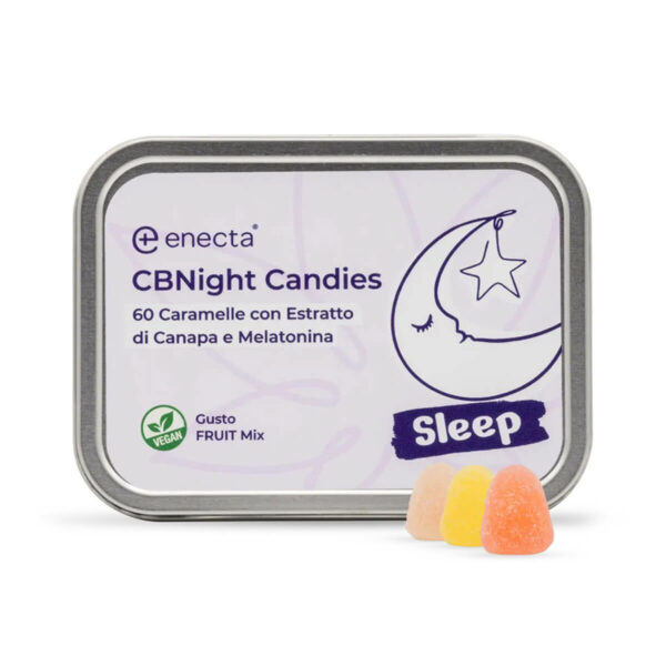 enecta CBNight Gummies "Sleep" ζελεδάκια για στρες, άγχος, δύσκολο ύπνο, διαταραχές ύπνου, jet lag. Κύπρος.