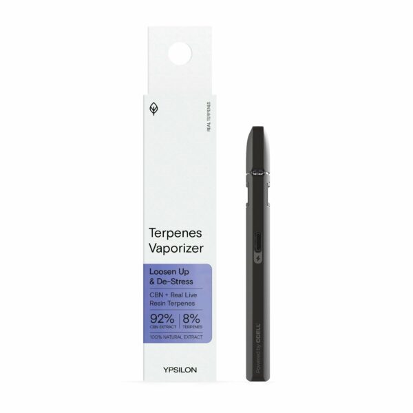 Ypsilon Ηλεκτρονικό Τσιγάρο μιας χρήσης (Vape Pen) με Live resin (Συμπήκνωμα κάνναβης) & CBN Κανναβινόλη από 100% φυσικά Τερπένια. Χονδρική και λιανική αγορά.